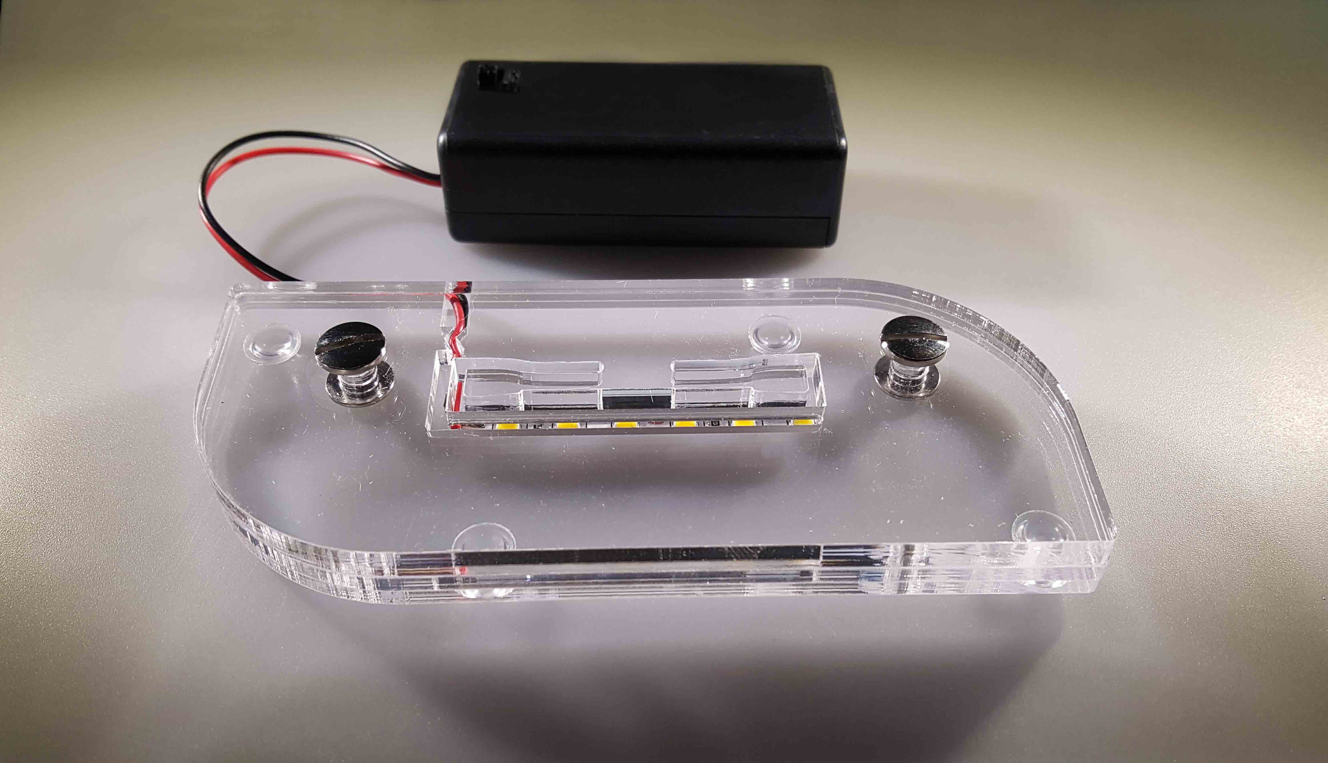LED Sockel für unsere Acryl Aufsteller – Laserprojects