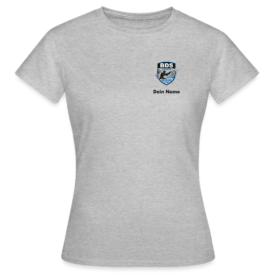 Damen T-Shirt - Grau meliert