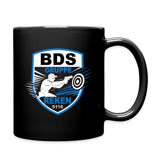Tasse schwarz einfarbig - Schwarz