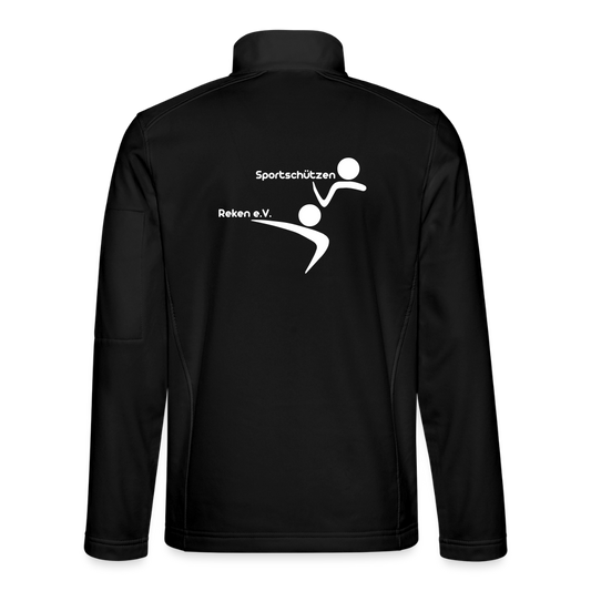 Unisex Softshelljacke Sportschützen Reken - Schwarz