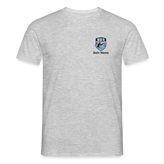 Männer T-Shirt - Grau meliert