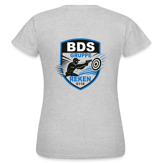 Damen T-Shirt - Grau meliert